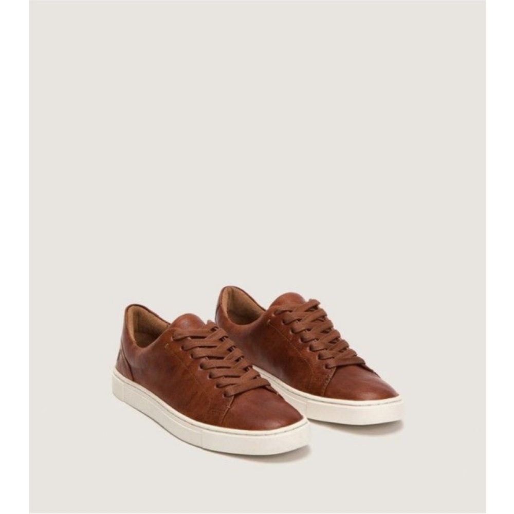 New Frye Ivy Low Lace Suede Sneakers NWOT - Picture 10 of 11